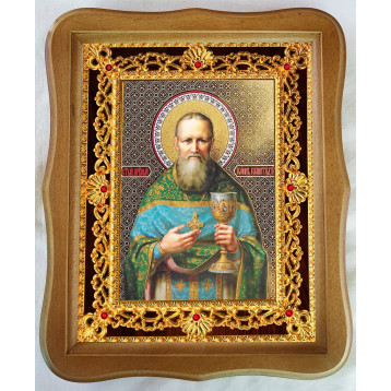 Ікона Іоанн Кронштадтський 35-Ф-128