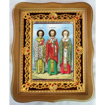 Ікона Три Святителя (Василь, Григорій, Златоуст) 35-Ф-158