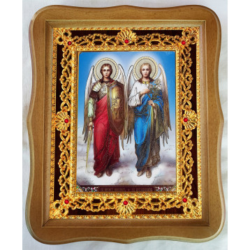 Ікона Архангел Михаїл і Гавриїл 35-Ф-98