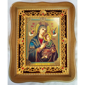 Ікона Страсна Божа Матір 35-Ф-155