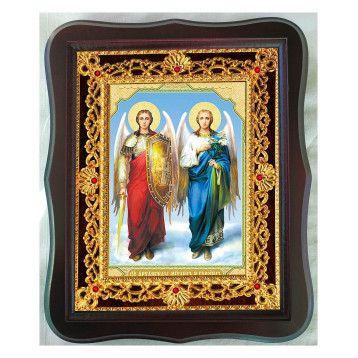 Ікона Архангел Михаїл і Гавриїл 38-Ф-82