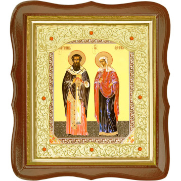 Ікона Кипріян і Юстина 20-ФС-35