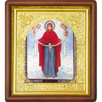 Ікона Покрова з херувимами 17-П-169