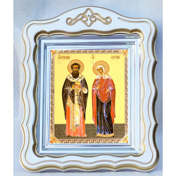 Ікона Кипріян і Юстина 44-ФА-35