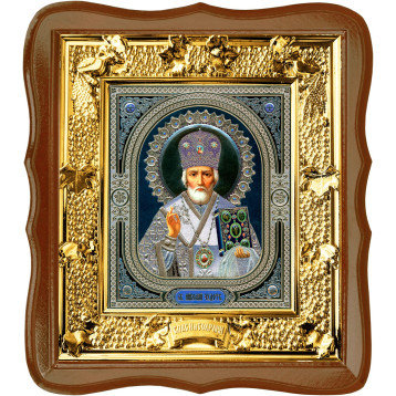 Ікона Миколи Чудотворця 31-Ф-28