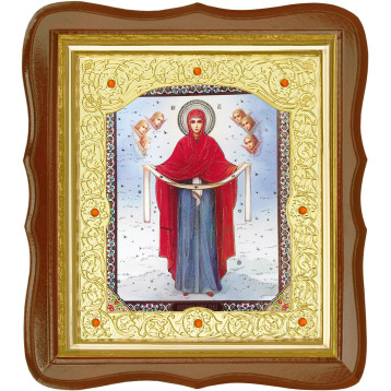 Ікона Покрова з херувимами 20-ФС-169