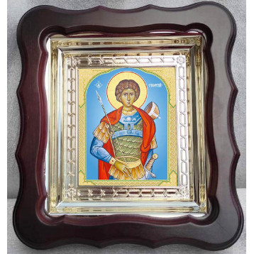 Ікона Георгій Побідоносець (поясний) 45-Ф-106