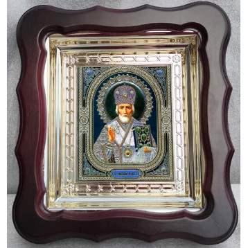 Ікона Миколи Чудотворця 45-Ф-28