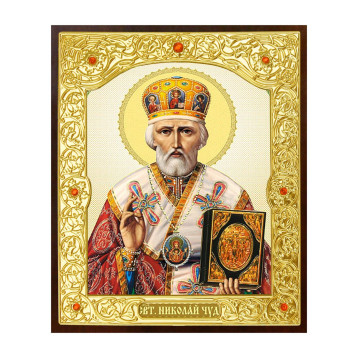 Ікона Микола Чудотворець 22-Д-25