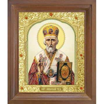 Ікона Микола Чудотворець 25-П-25