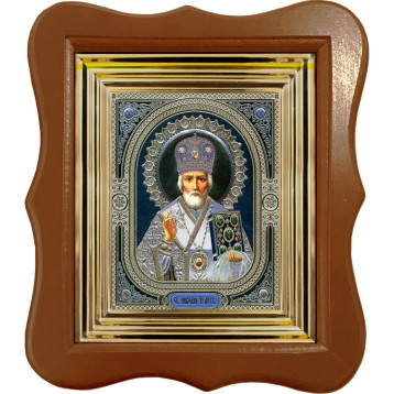 Ікона Миколи Чудотворця 27-Ф-28