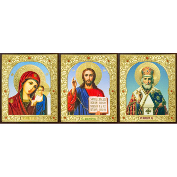 Ікона Трійник, лик Софрон арочний 24-Г-2