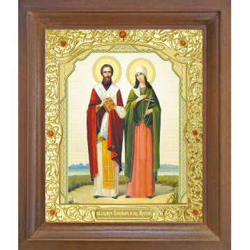 Ікона Кипріян і Юстина 25-П-35