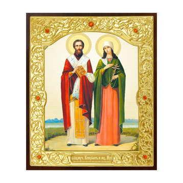 Ікона Кипріян і Юстина 22-Д-35