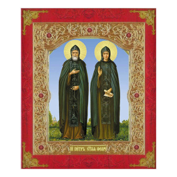 Ікона Петро і Февронія 22-Д-49