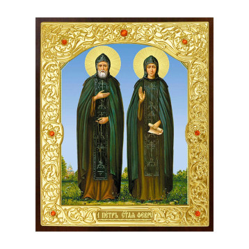 Ікона Петро і Февронія 22-Д-49